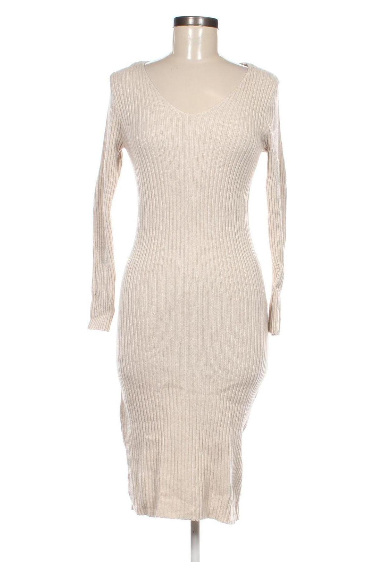 Kleid, Größe M, Farbe Beige, Preis 9,99 €