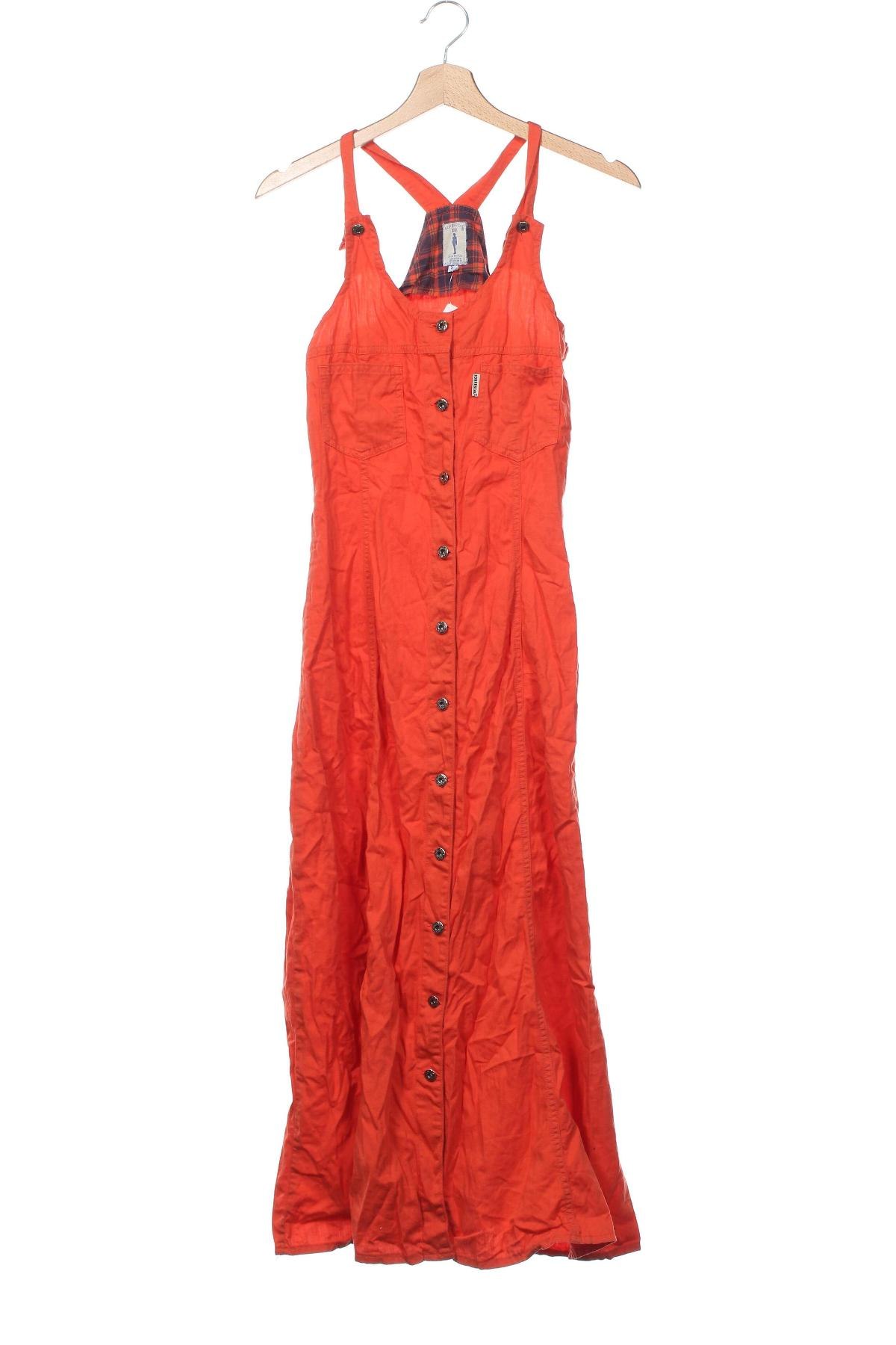 Kleid, Größe S, Farbe Orange, Preis 11,99 €