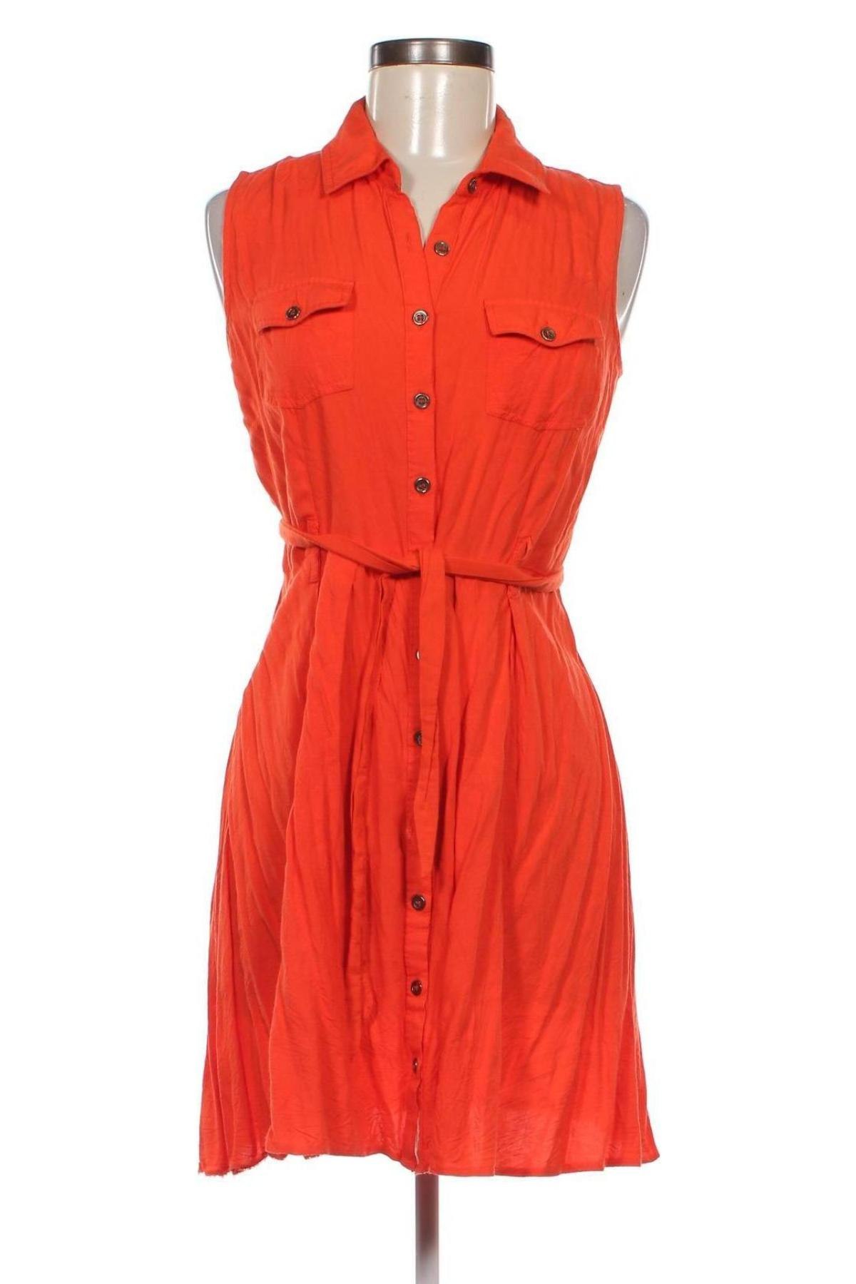 Kleid, Größe S, Farbe Orange, Preis 8,49 €