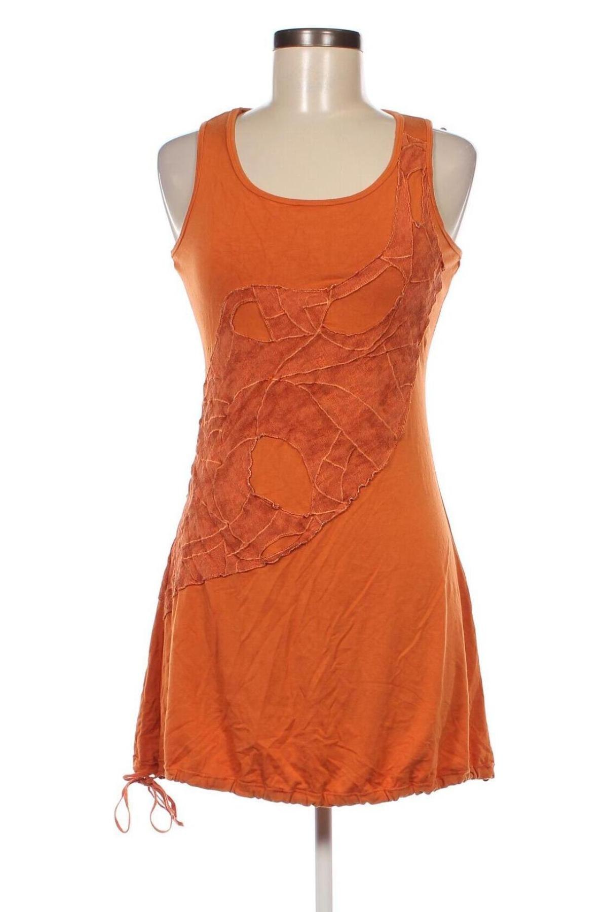 Kleid, Größe S, Farbe Orange, Preis 14,99 €