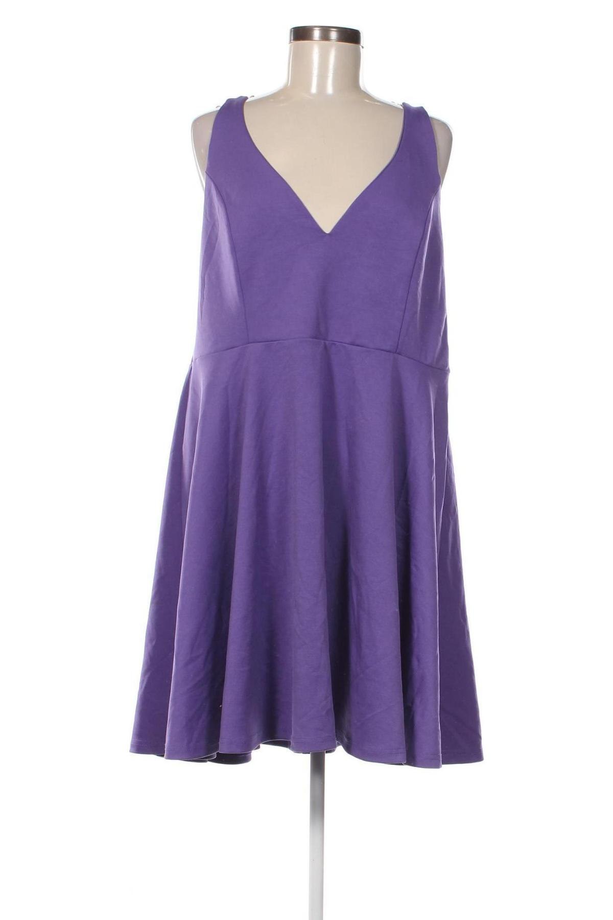 Kleid, Größe 3XL, Farbe Lila, Preis 17,99 €