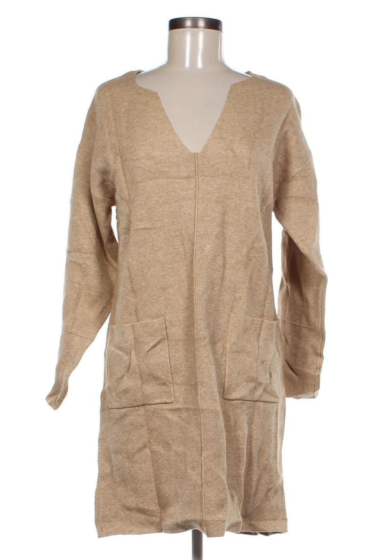 Kleid, Größe S, Farbe Beige, Preis 6,99 €