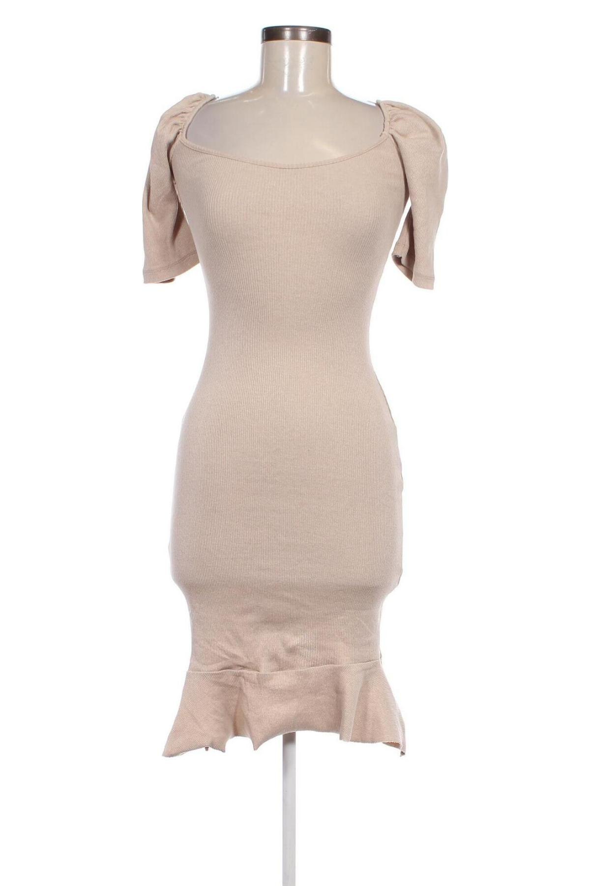 Kleid, Größe S, Farbe Beige, Preis 8,99 €