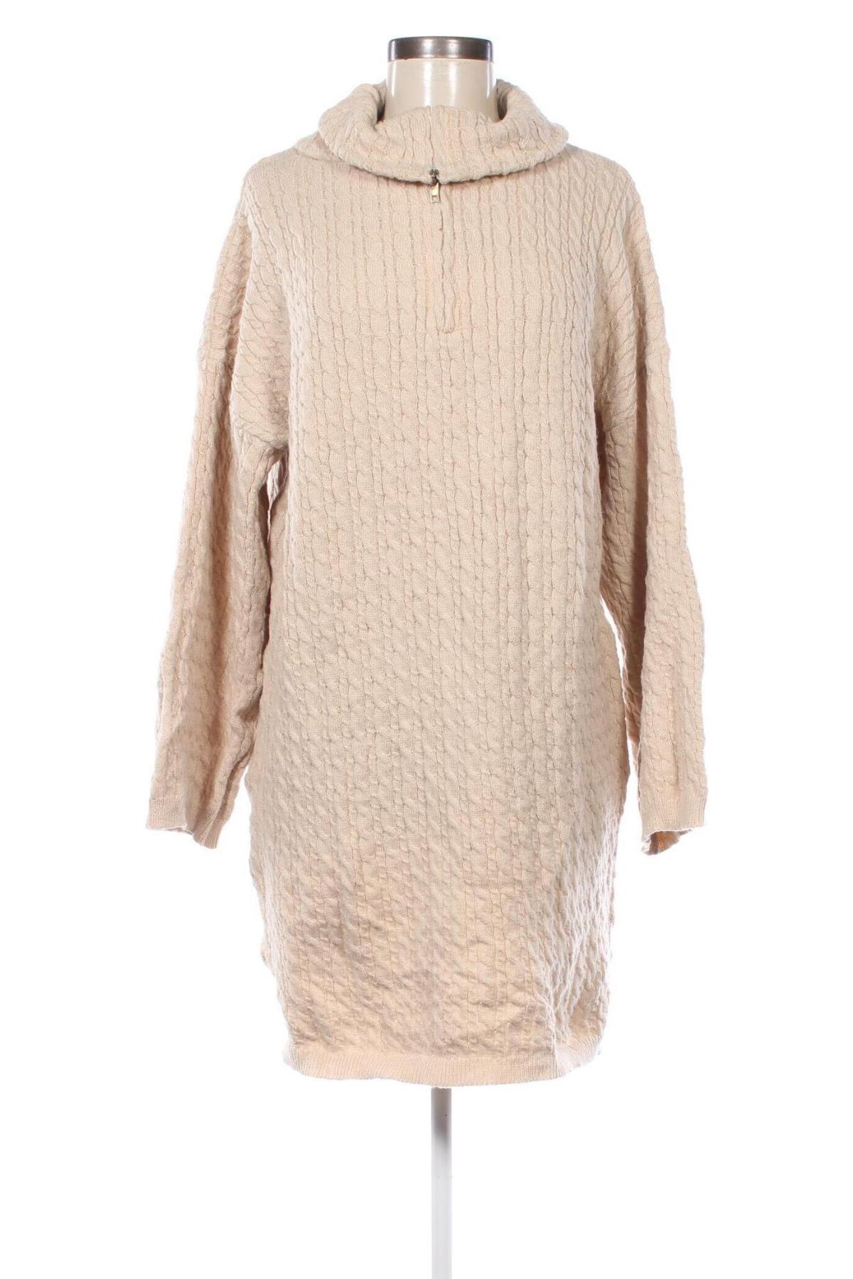 Kleid, Größe L, Farbe Beige, Preis 7,49 €