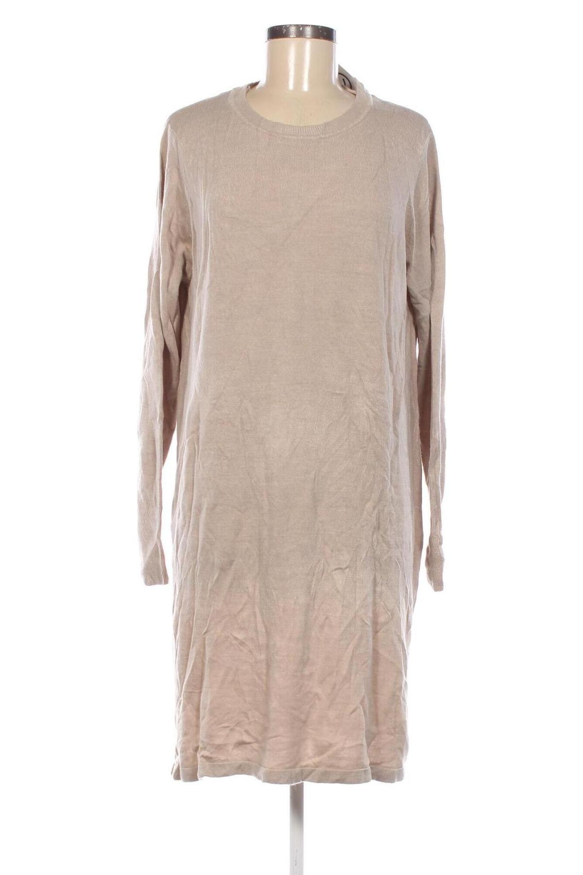 Kleid C&A, Größe L, Farbe Beige, Preis 8,49 €