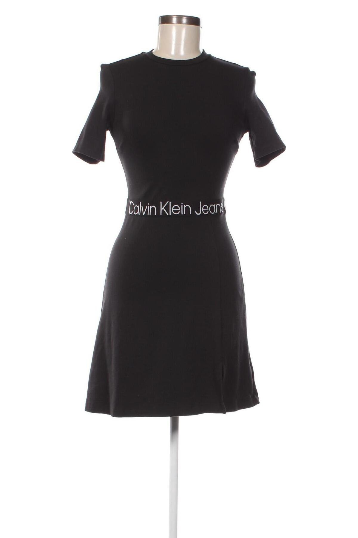 Kleid Calvin Klein Jeans, Größe S, Farbe Schwarz, Preis € 114,99