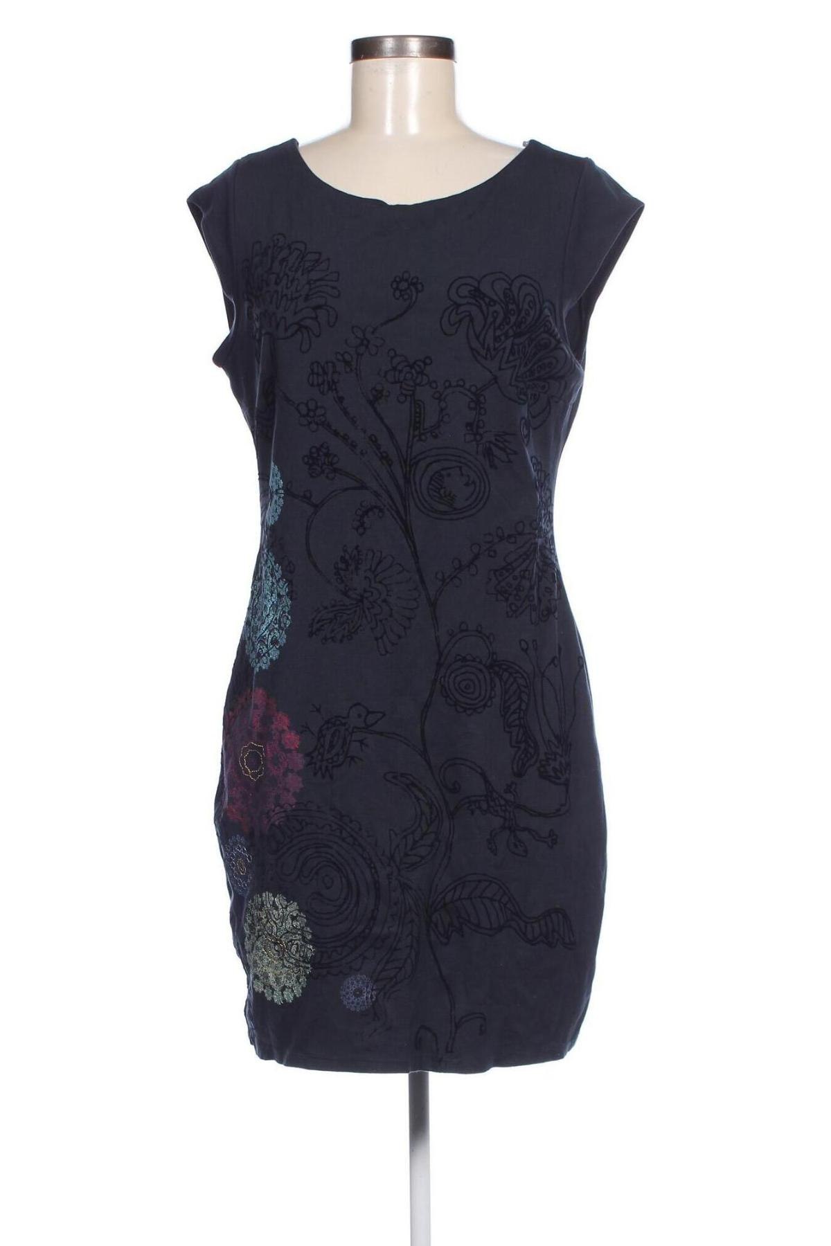 Rochie Desigual, Mărime XL, Culoare Albastru, Preț 269,99 Lei