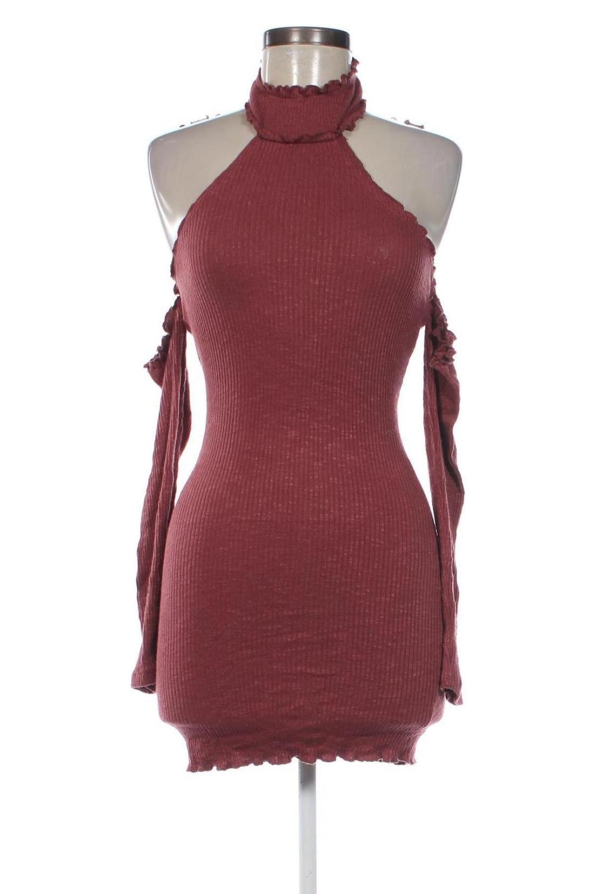 Kleid Fashion nova, Größe XS, Farbe Braun, Preis € 20,49