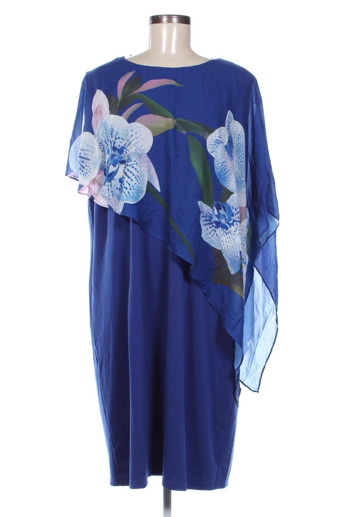 Kleid Floryday, Größe 3XL, Farbe Blau, Preis 32,49 €