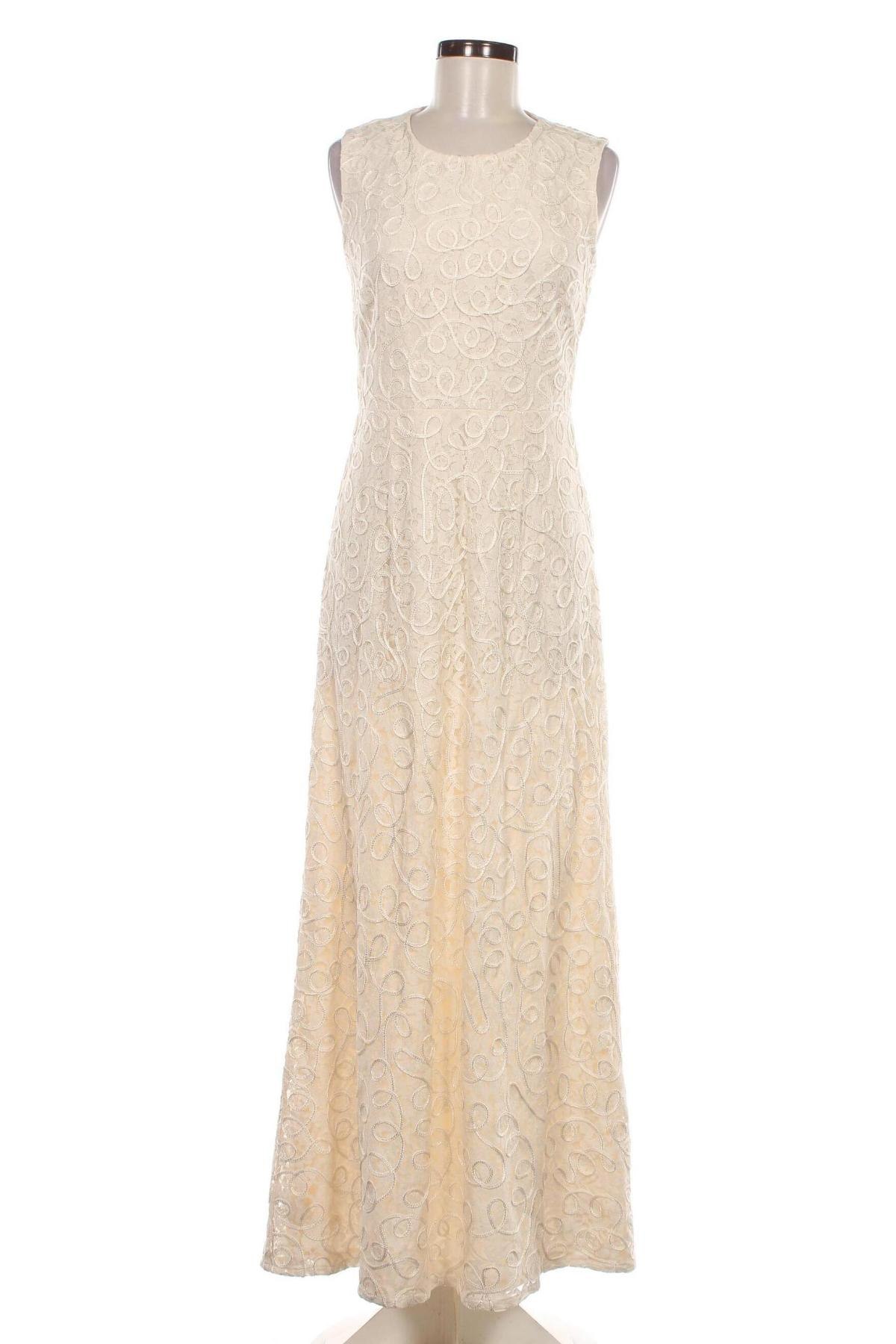 Kleid Laura Scott, Größe M, Farbe Beige, Preis 27,67 €