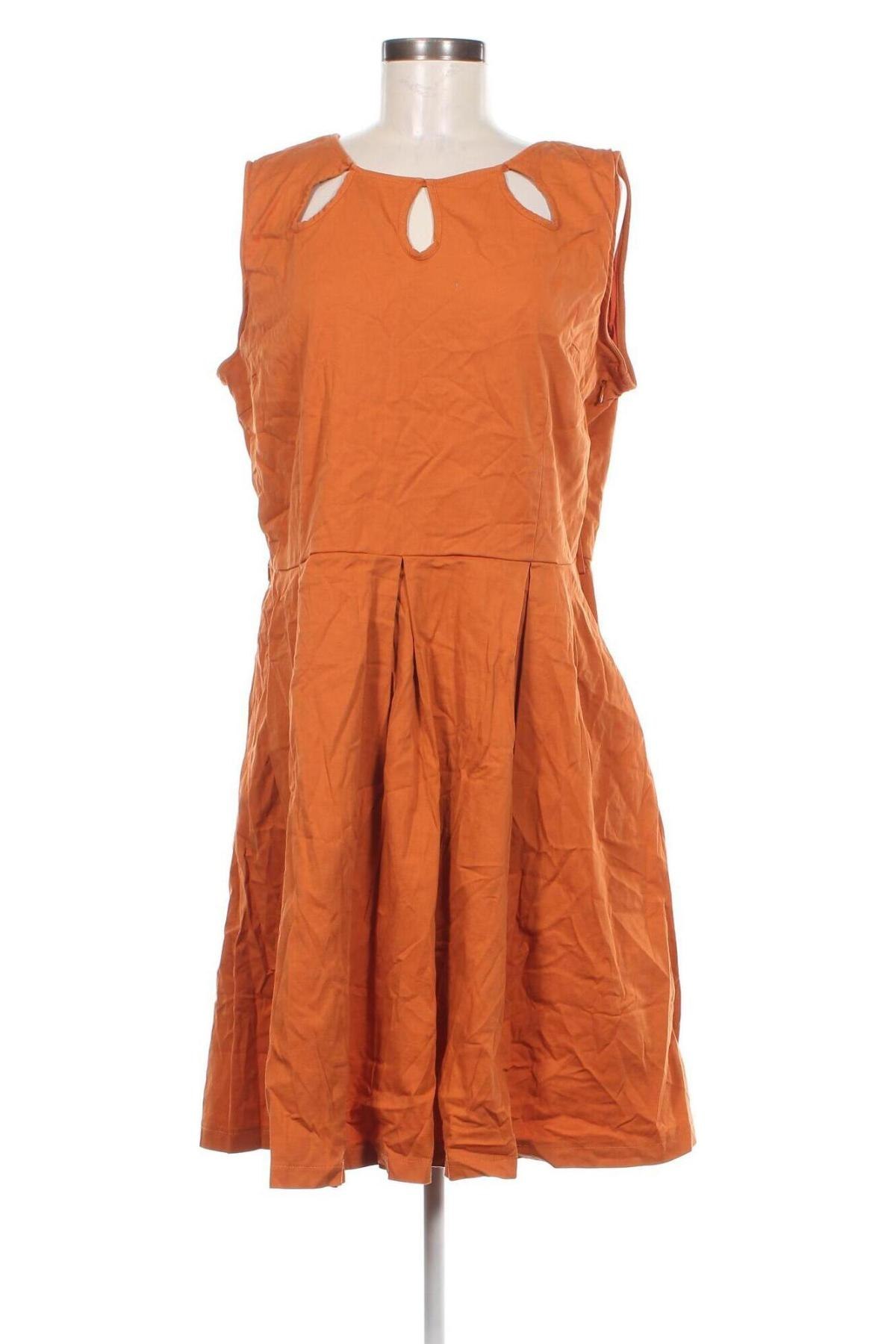 Kleid Lindy Bop, Größe XXL, Farbe Orange, Preis € 17,49