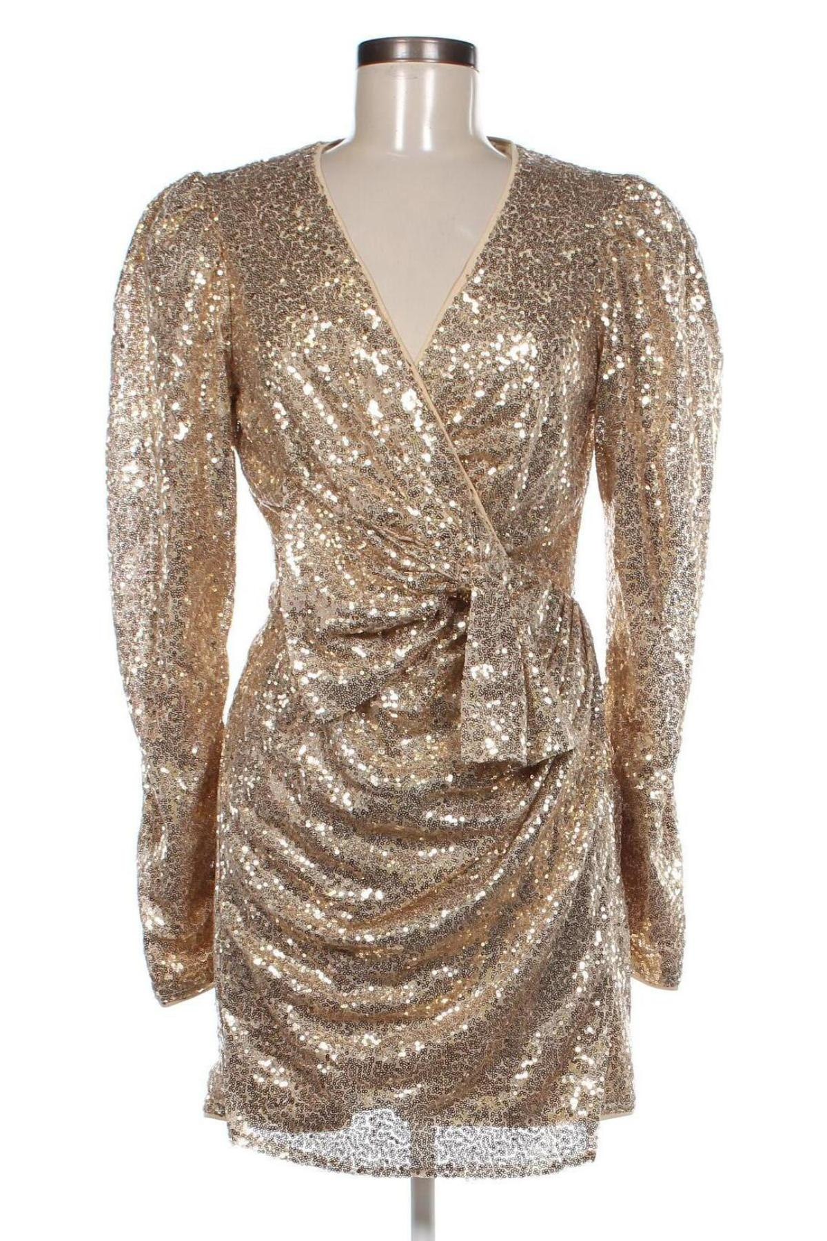 Kleid Nly Trend, Größe M, Farbe Golden, Preis € 20,49