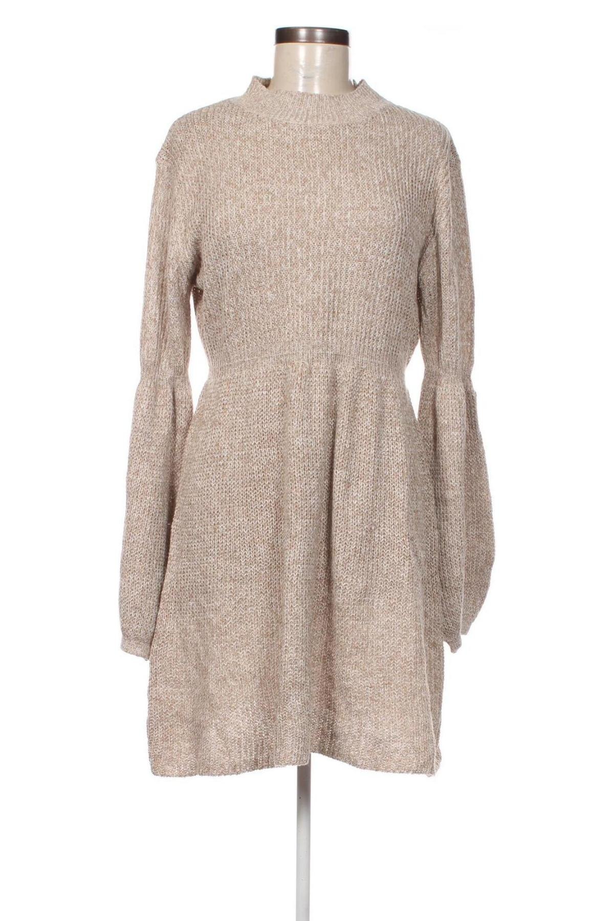 Kleid SHEIN, Größe L, Farbe Beige, Preis 12,49 €