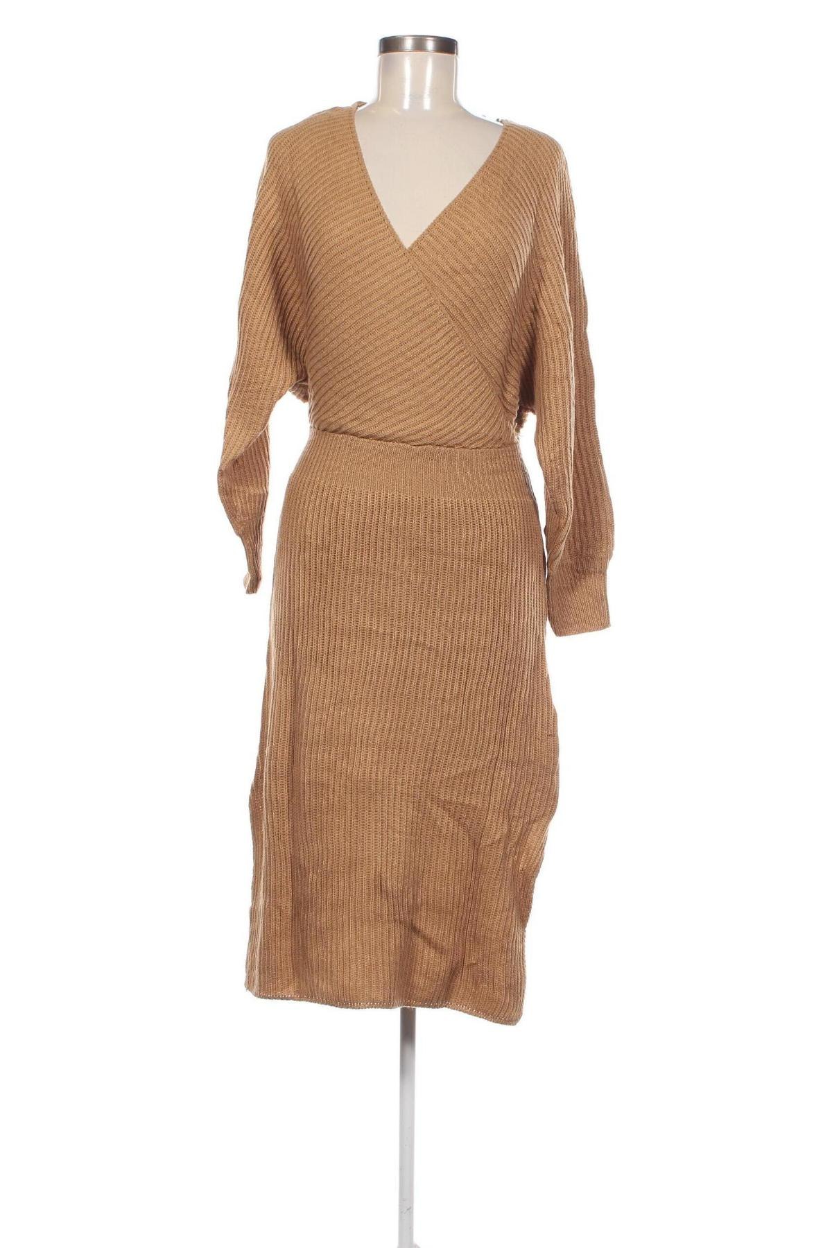 Kleid SHEIN, Größe S, Farbe Beige, Preis 7,49 €