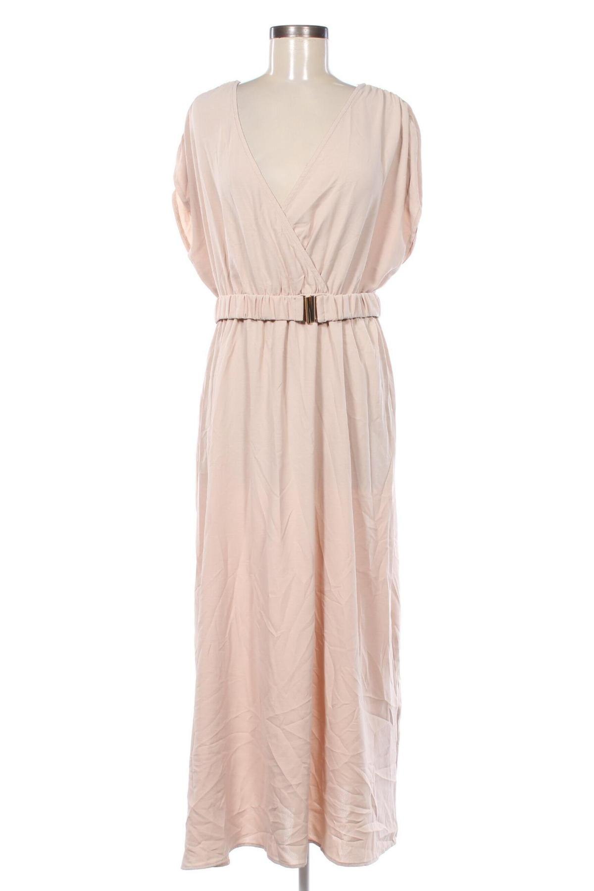 Kleid SHEIN, Größe L, Farbe Beige, Preis 14,99 €