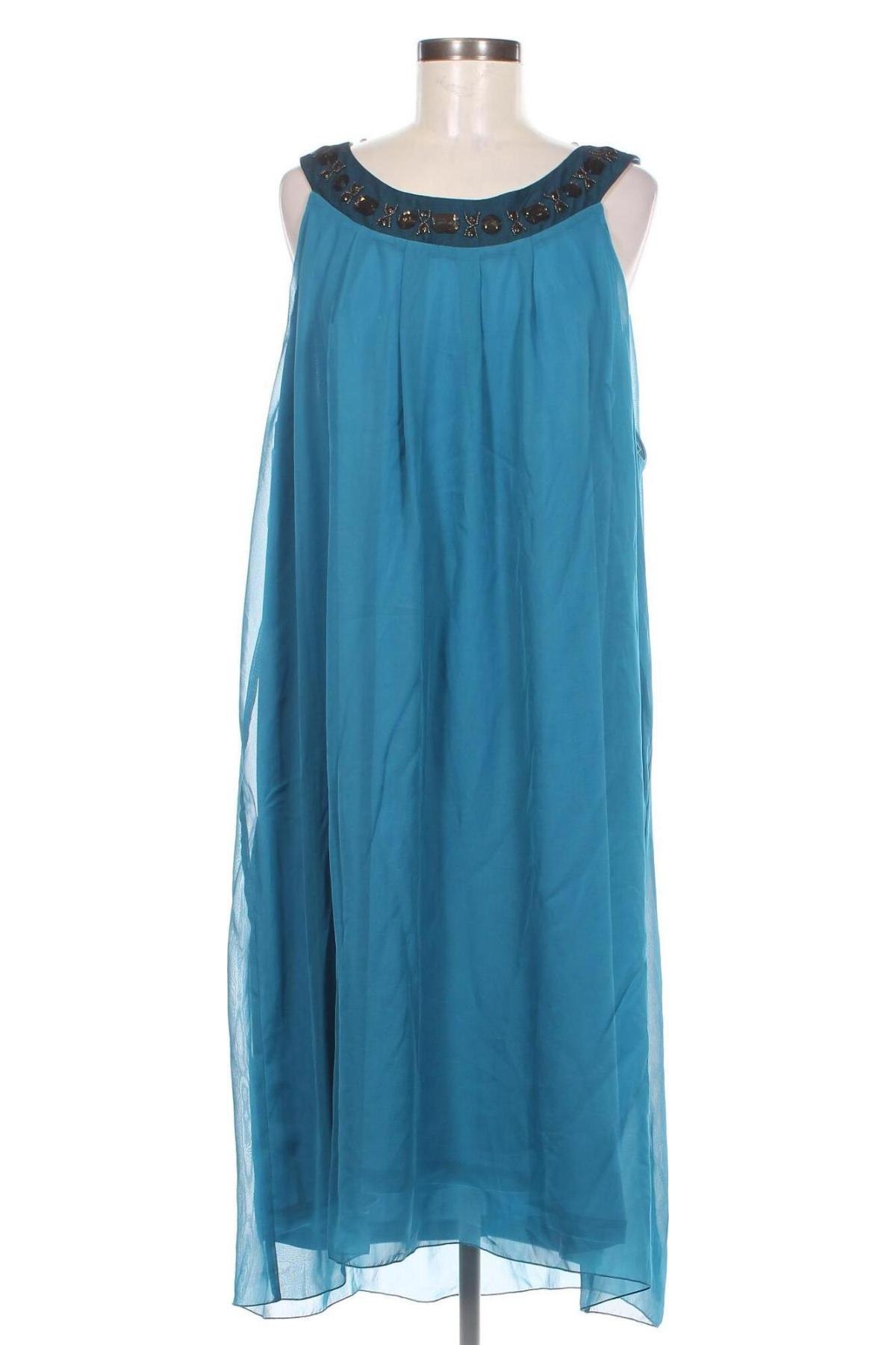 Kleid Sheego, Größe 3XL, Farbe Blau, Preis 22,49 €