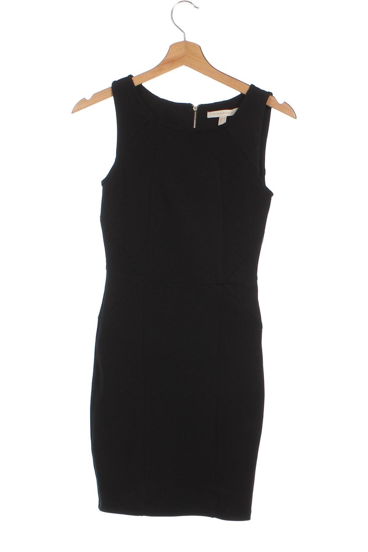 Kleid Springfield, Größe XS, Farbe Schwarz, Preis € 9,49