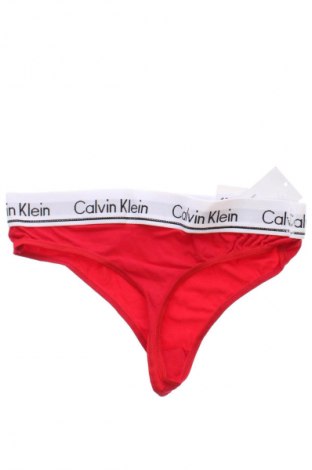 Bikini Calvin Klein, Rozmiar XL, Kolor Czerwony, Cena 51,54 zł