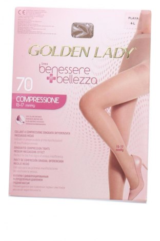 Pančuchy. Golden Lady, Veľkosť L, Farba Béžová, Cena  11,66 €