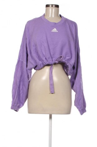 Дамска блуза Adidas, Размер S, Цвят Лилав, Цена 31,99 лв.