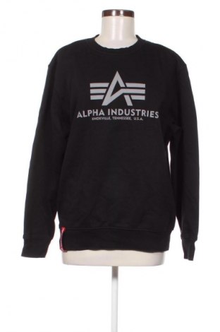 Γυναικεία μπλούζα Alpha Industries, Μέγεθος M, Χρώμα Μαύρο, Τιμή 21,99 €
