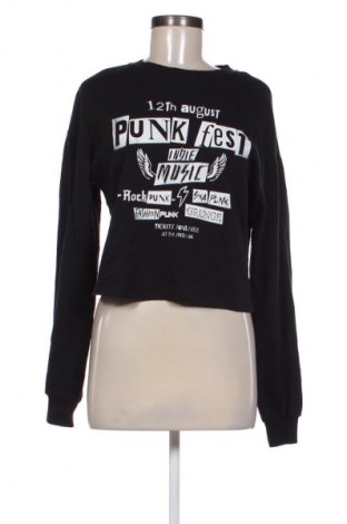 Damen Shirt Bershka, Größe M, Farbe Schwarz, Preis € 9,79