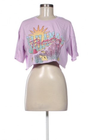 Bluzka damska Bershka, Rozmiar M, Kolor Fioletowy, Cena 43,68 zł