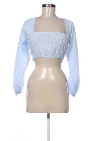 Dámska blúza Bershka, Veľkosť S, Farba Modrá, Cena  10,00 €