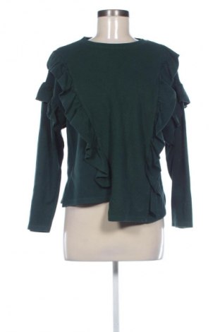 Damen Shirt Bershka, Größe M, Farbe Grün, Preis 12,66 €