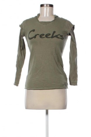 Dámská halenka Creeks, Velikost S, Barva Zelená, Cena  241,00 Kč