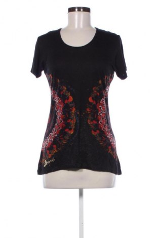 Дамска блуза Desigual, Размер M, Цвят Многоцветен, Цена 44,99 лв.