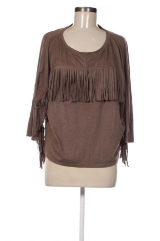 Γυναικεία μπλούζα Gina Tricot, Μέγεθος M, Χρώμα Καφέ, Τιμή 10,23 €