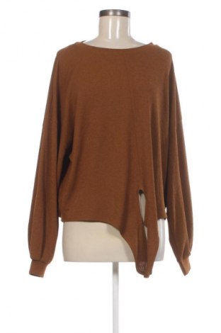 Bluzka damska H&M, Rozmiar L, Kolor Brązowy, Cena 41,99 zł