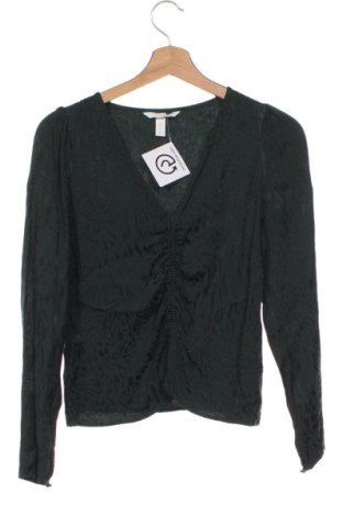 Dámská halenka H&M, Velikost XS, Barva Zelená, Cena  249,00 Kč