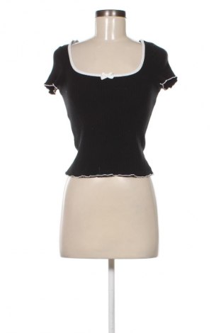 Damen Shirt H&M Divided, Größe S, Farbe Schwarz, Preis 9,72 €