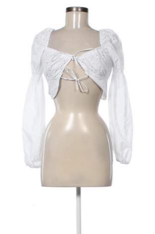 Damen Shirt H&M Divided, Größe M, Farbe Weiß, Preis 9,72 €