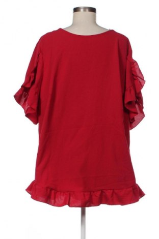 Dámská halenka SHEIN, Velikost 3XL, Barva Červená, Cena  241,00 Kč