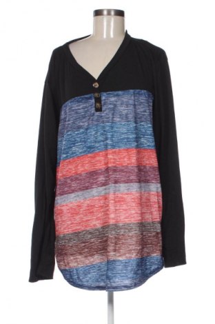 Дамска блуза SHEIN, Размер 4XL, Цвят Многоцветен, Цена 19,55 лв.