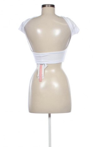 Damen Shirt Stradivarius, Größe M, Farbe Weiß, Preis 21,99 €