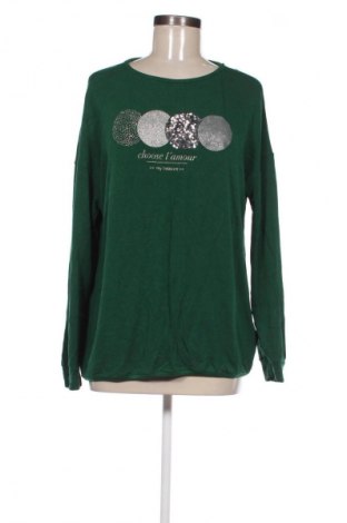 Γυναικεία μπλούζα Street One, Μέγεθος L, Χρώμα Πράσινο, Τιμή 17,99 €