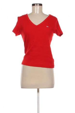Dámská halenka Tommy Jeans, Velikost L, Barva Červená, Cena  989,00 Kč