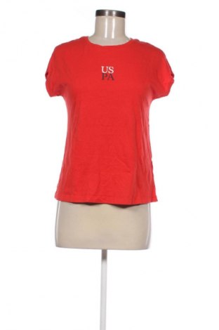 Дамска блуза U.S. Polo Assn., Размер XS, Цвят Червен, Цена 41,00 лв.
