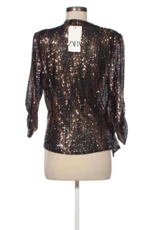 Bluză de femei Zara, Mărime M, Culoare Multicolor, Preț 169,56 Lei
