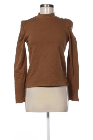 Дамска блуза Zara, Размер S, Цвят Кафяв, Цена 15,99 лв.