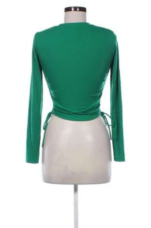 Дамска блуза Zara, Размер S, Цвят Зелен, Цена 15,99 лв.