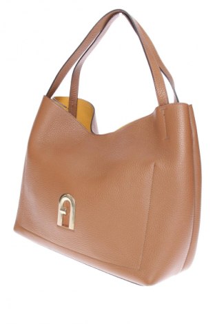 Дамска чанта Furla, Цвят Кафяв, Цена 369,99 лв.