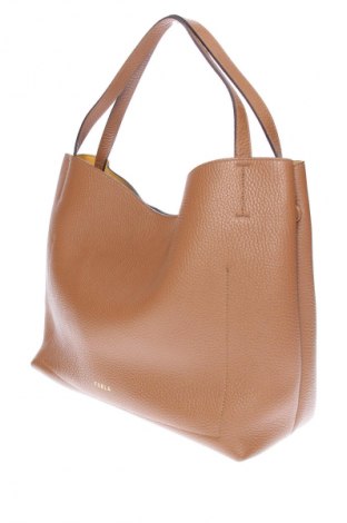 Дамска чанта Furla, Цвят Кафяв, Цена 369,99 лв.