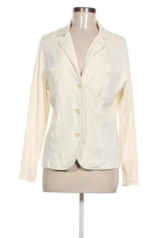 Damen Strickjacke Creation L, Größe M, Farbe Ecru, Preis 21,00 €
