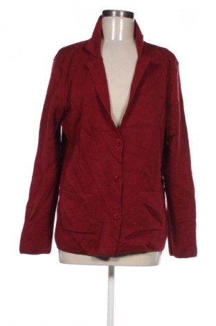 Damen Strickjacke Deerberg, Größe L, Farbe Rot, Preis 33,99 €