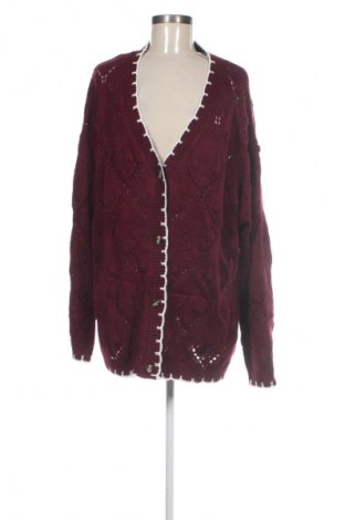 Damen Strickjacke Grace Karin, Größe XXL, Farbe Lila, Preis 10,99 €